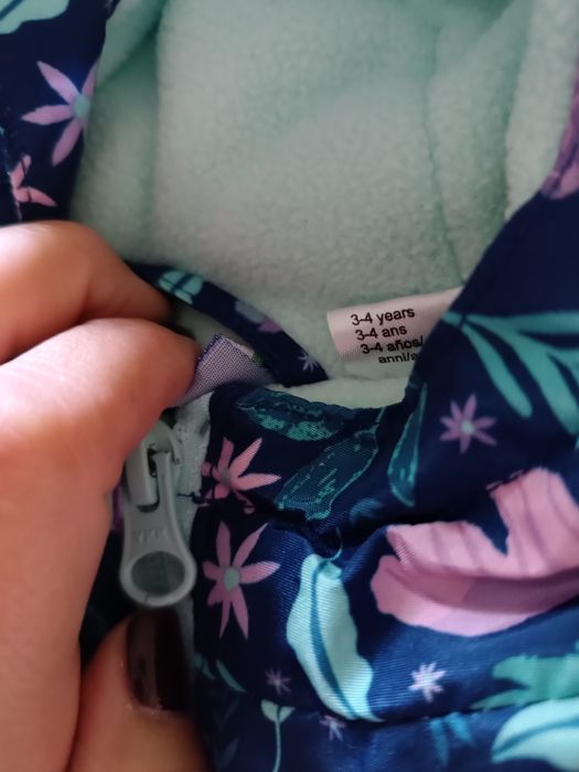 Зимен гащеризон за момиче  3-4 години