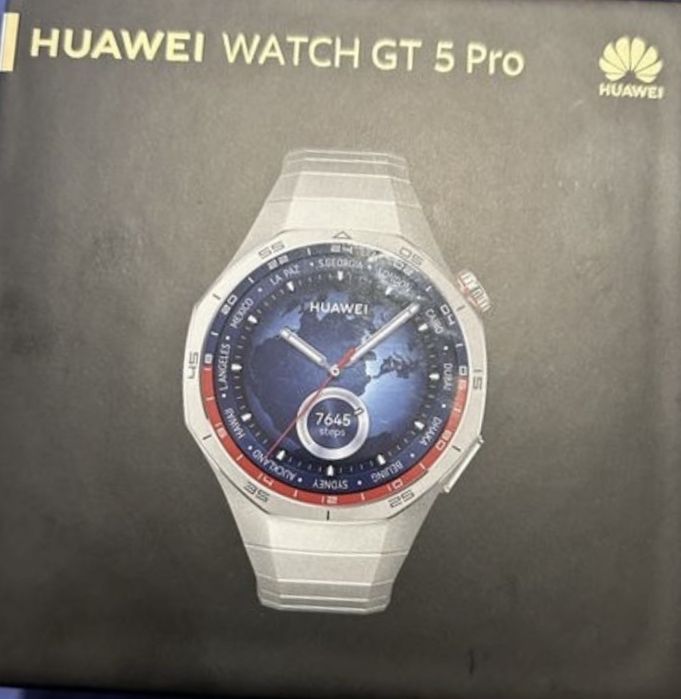 Huawei watch Gt 5 pro.От 16.11.24-Виваком.Без документи.