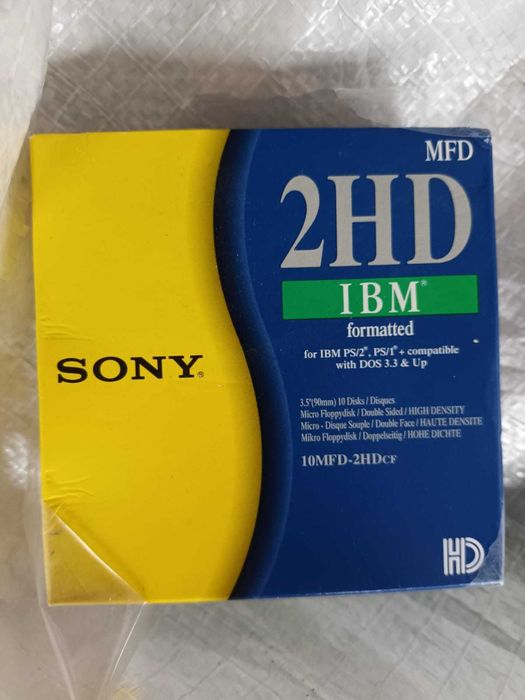 Vand dischete Sony sigilate, 22 lei/3 buc