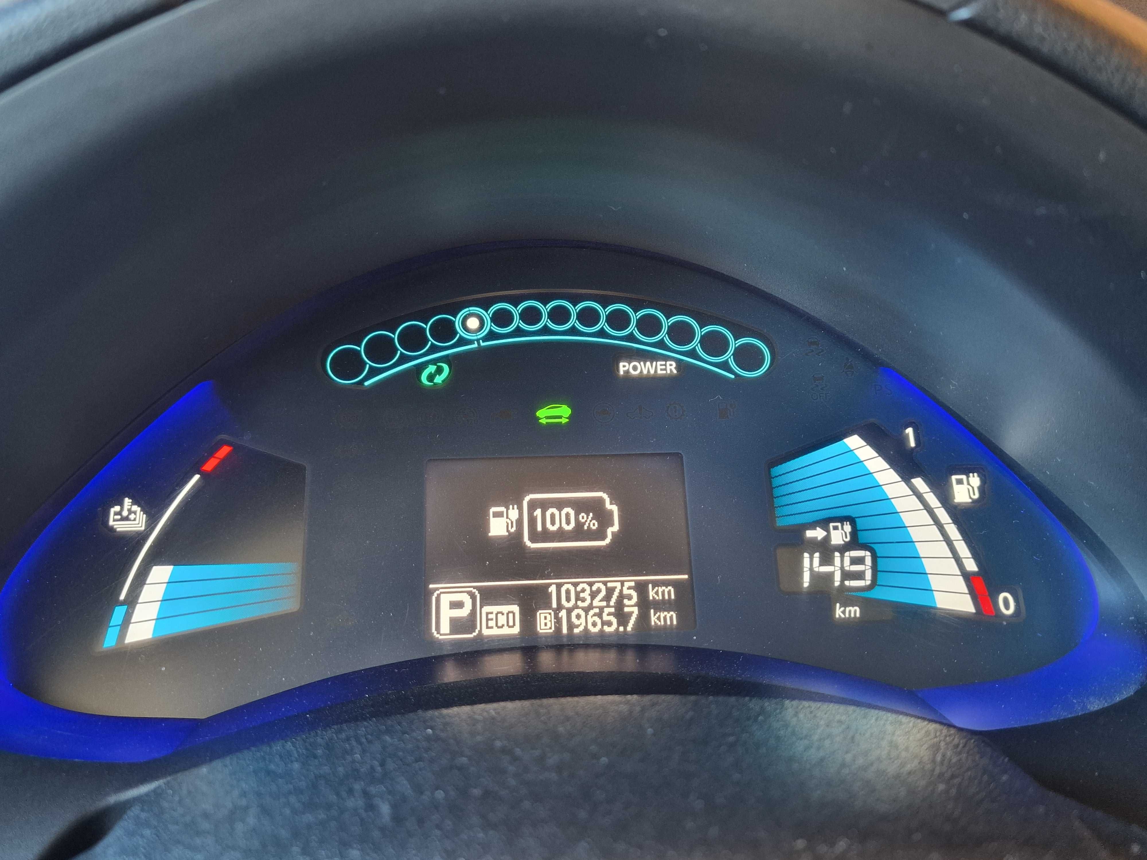 Nissan Leaf 30kWh, 150 км с едно зареждане