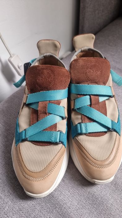 Adidasi Chloe, model Sonnie, piele