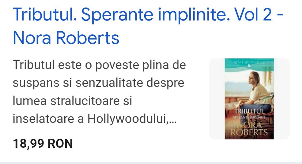 Nora Roberts/ Tributul...2 volume