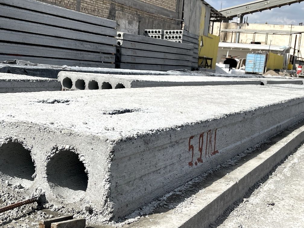 Пустотные плиты и товарный бетон на тер-ии Города и области Ташкента