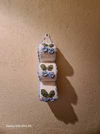Плетена на 1 кука поставка за тоалетна хартия