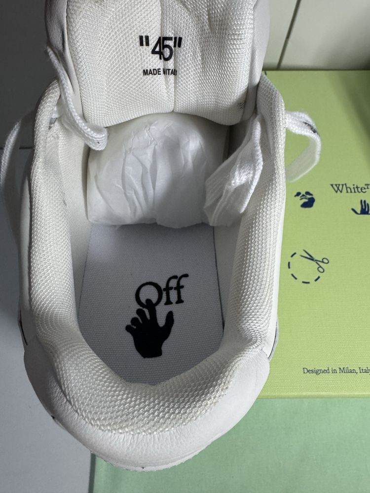 Adidasi Off-White Out Of Office Lace-Up Sneakers for walking