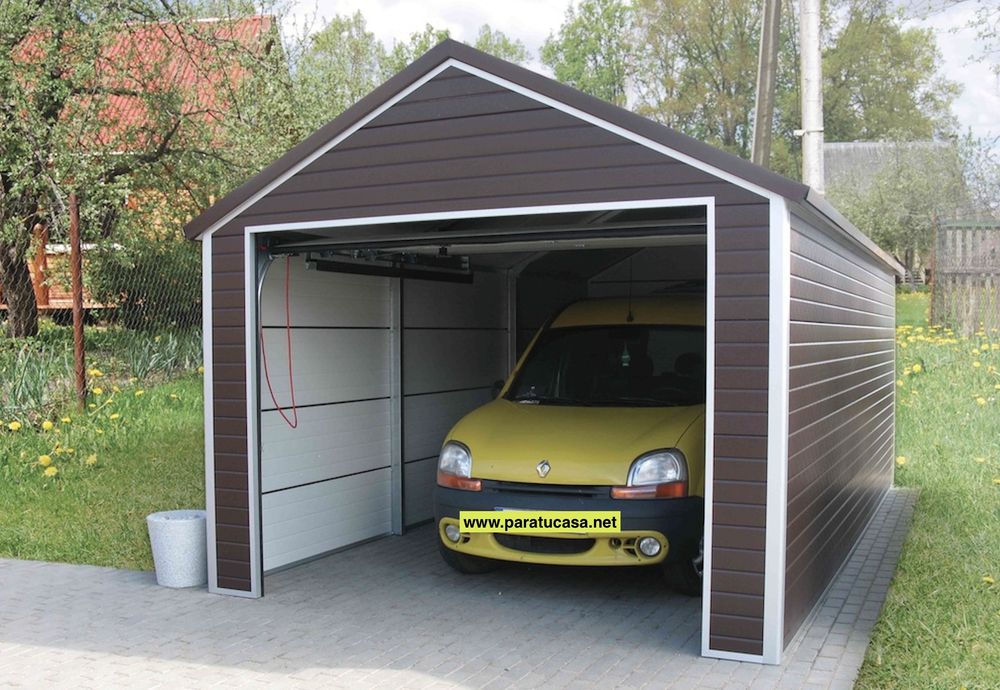 Garaj metalic din panouri sandwich  3.6 x 5.6m