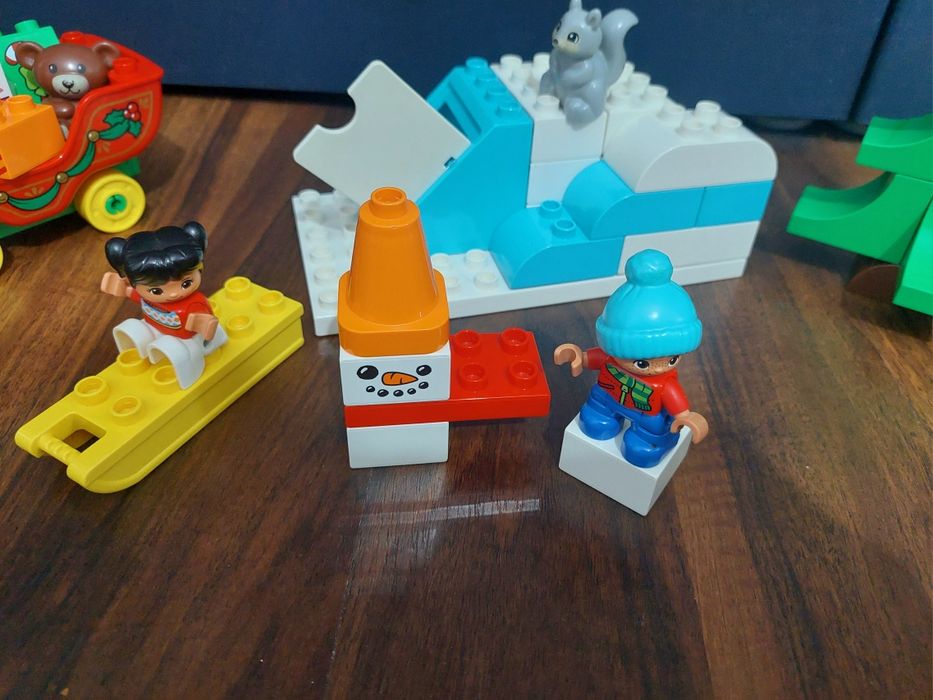 Set Lego Duplo Crăciun, complet