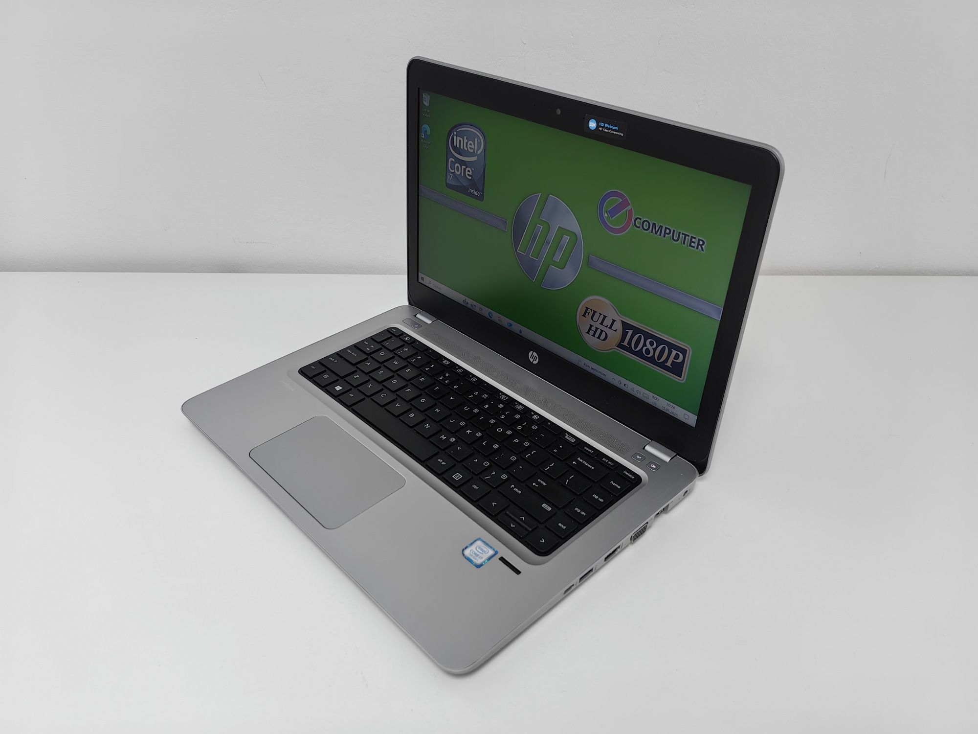 Laptop HP Probook SLIM i7 16gb ssd 14 FullHD . Garantie 1 an