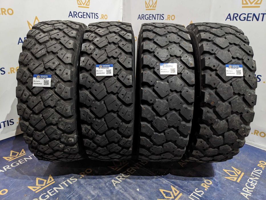 Set 4 anvelope 365/85/R20 Michelin (cod S100434I)