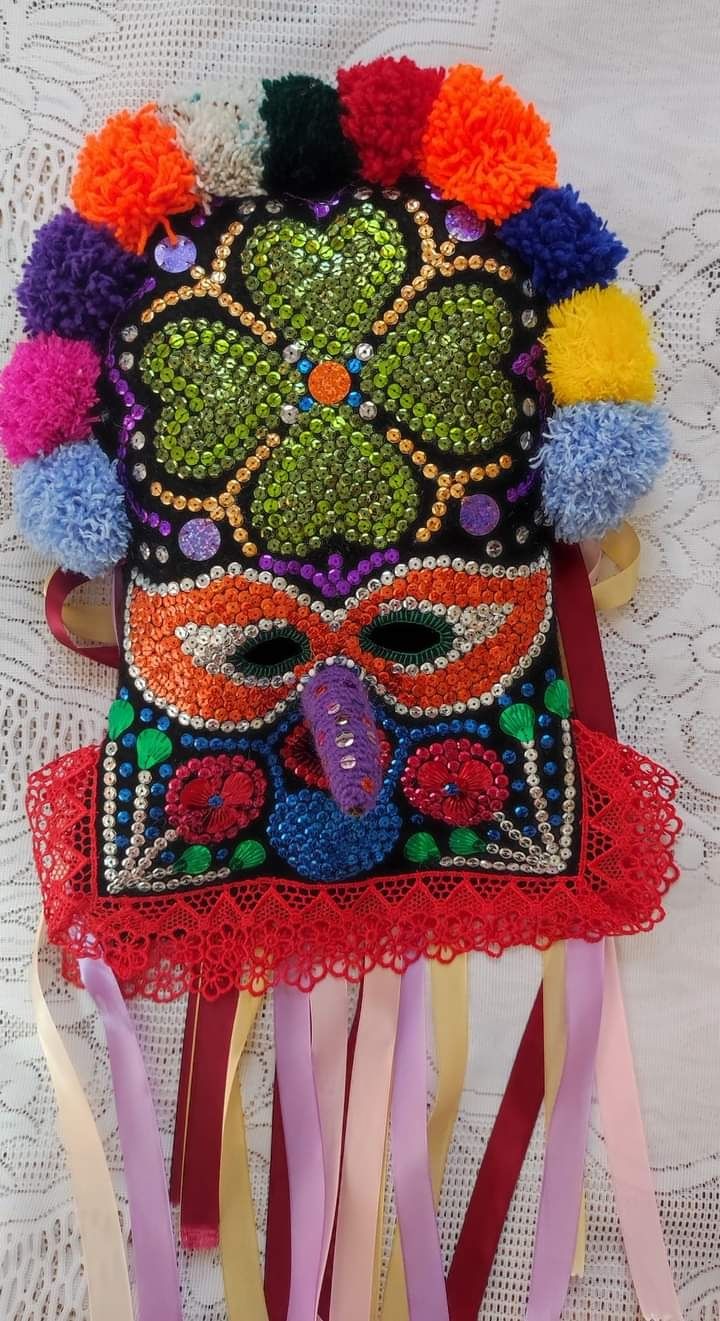ДЕТСКА кукерска маска, гугла, нова, уникат,ръчна изработка,