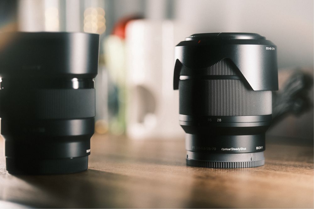 Скандално добър SONY A7III с разни обективи