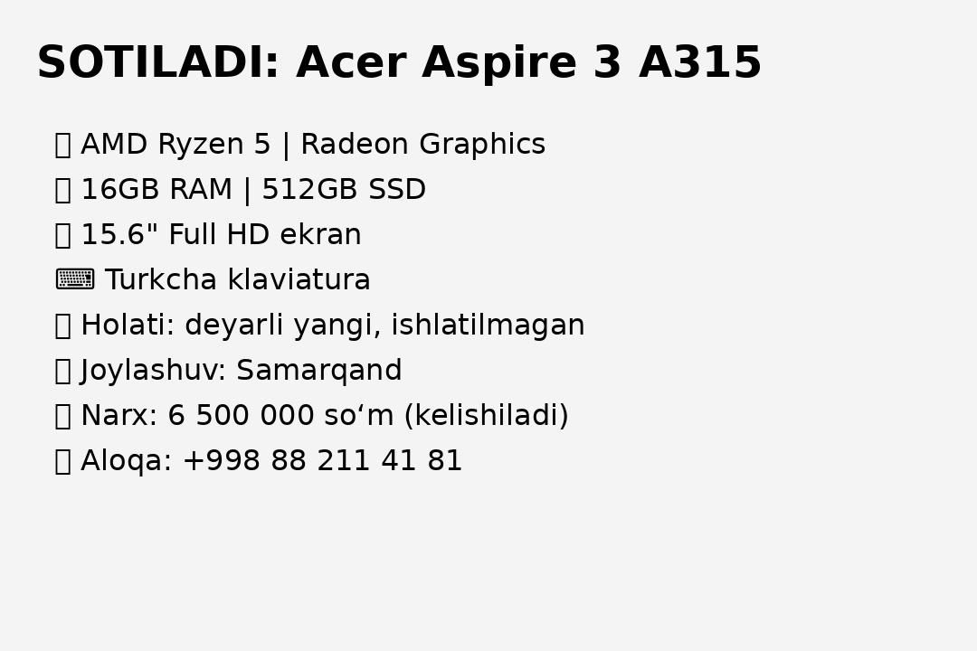 Acer Aspire A 315-44P Ryzen 5