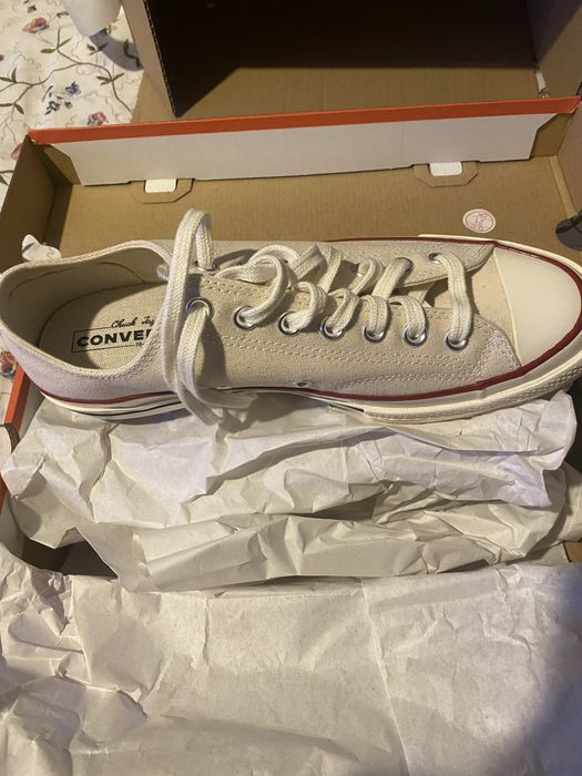 Converse low Chuck 70 ecru - marimea 42.5