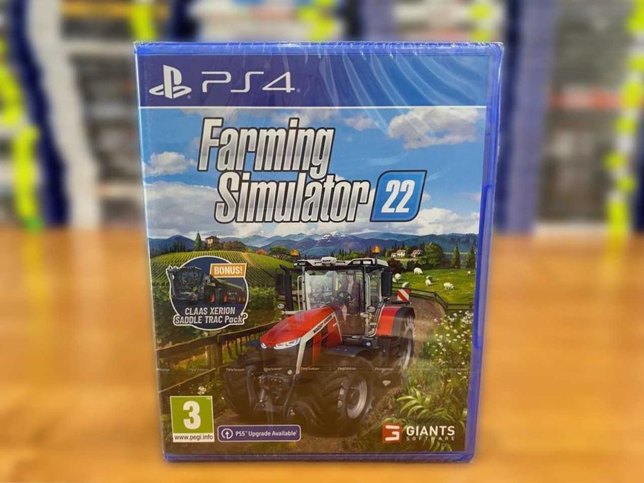 НОВЫЙ Farming Simulator 22 PS4/PS5 Симулятор Фермы Пс4 Много Игр