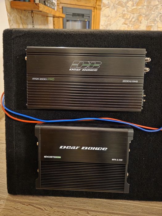 Amplificator medii + medii ambele Deaf Bonce