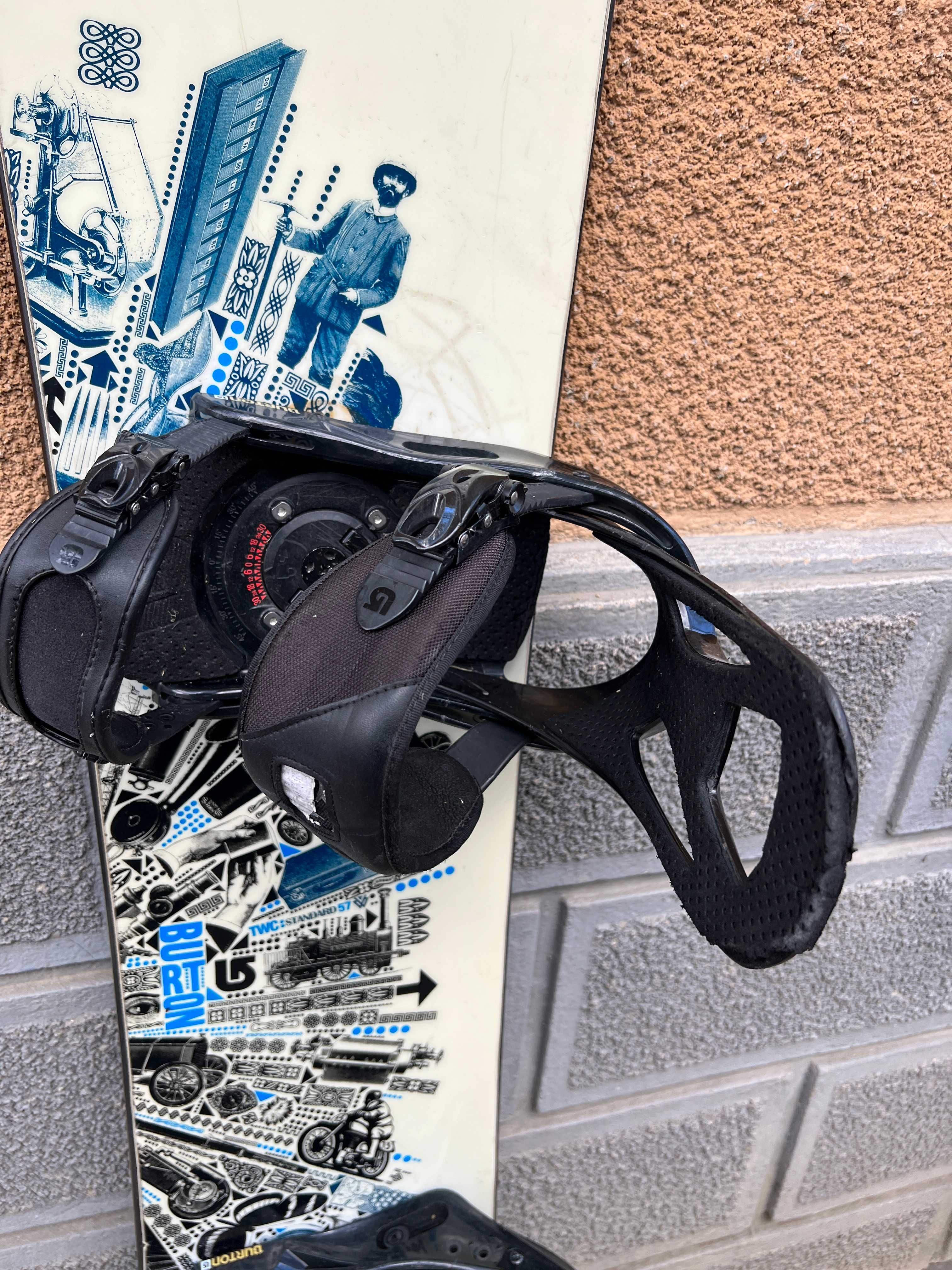 placa snowboard burton twc standard wide L157