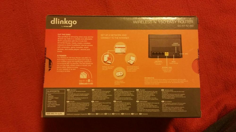Router wireless dlinkgo N150