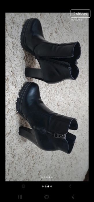 Botine dama cu toc