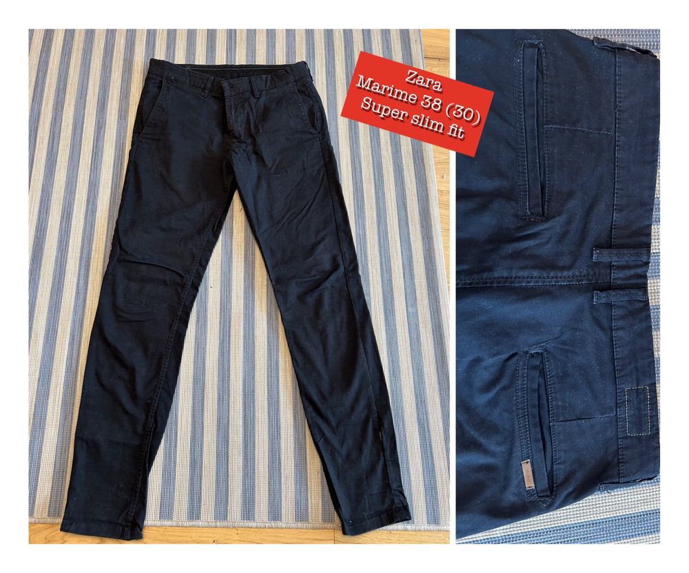 Pantaloni barbati chino Zara slim fit