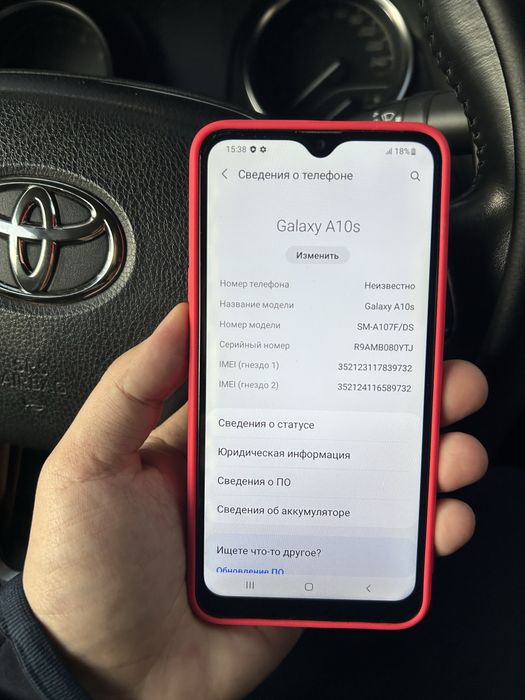 Samsung A10s в хорошем состоянии
