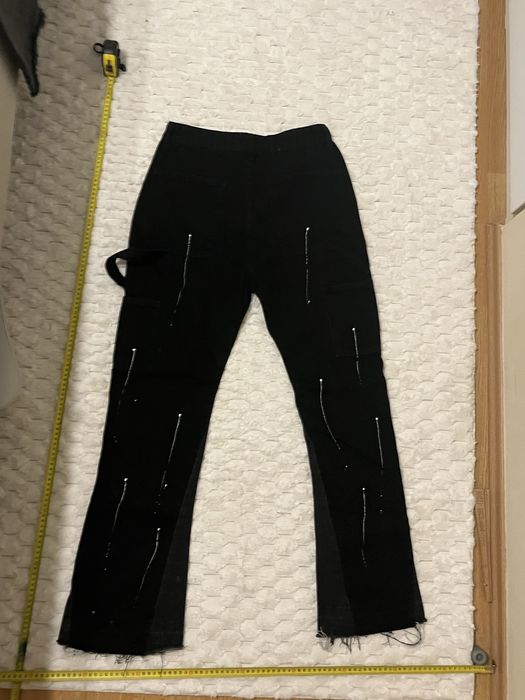 Blugi flared gallery dept marimea s