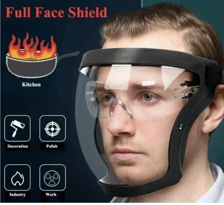 Очки с креплением на маске