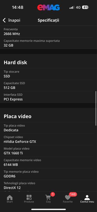 Laptop ASUS ROG Strix scar III/ i7-9750h/ 15.6 inch/ 16GB