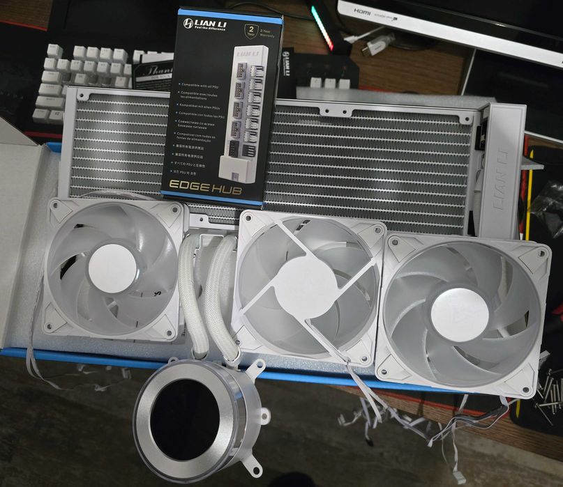 Cooler CPU Lian Li Hydroshift II LCD-C 360N cu 3 Arctic pro 120mm