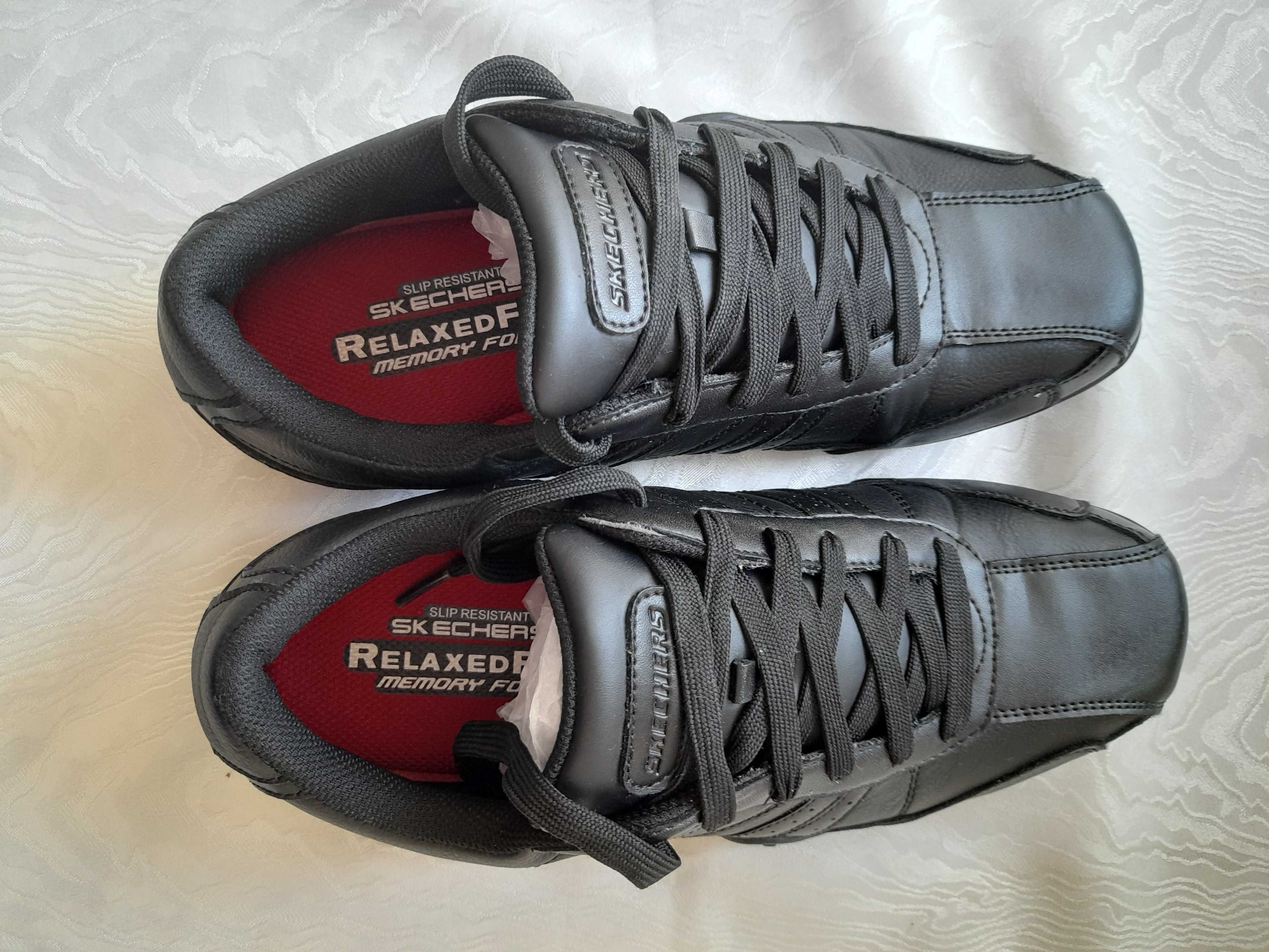 Мъжки кожени обувки Skechers, 44 номер