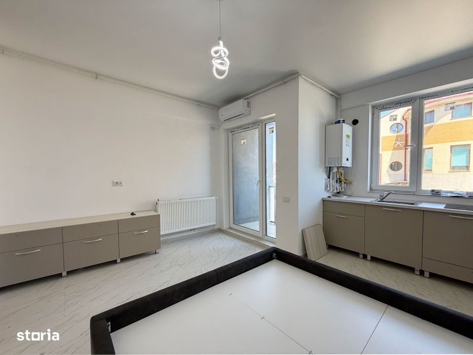 Garsoniera mobilata in bloc nou, disponibila imediat