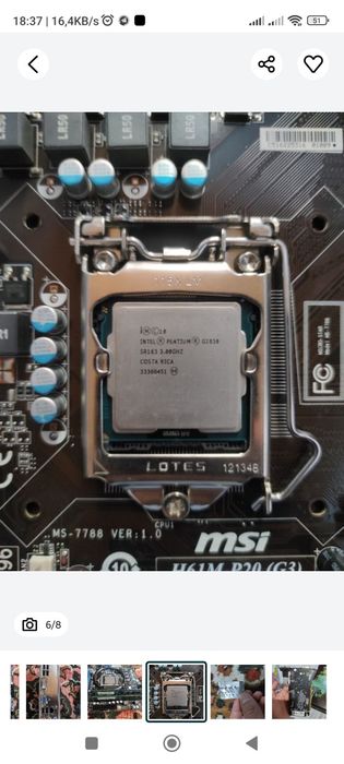 H61M plata sotiladi Komplekt sirochna sotiladi