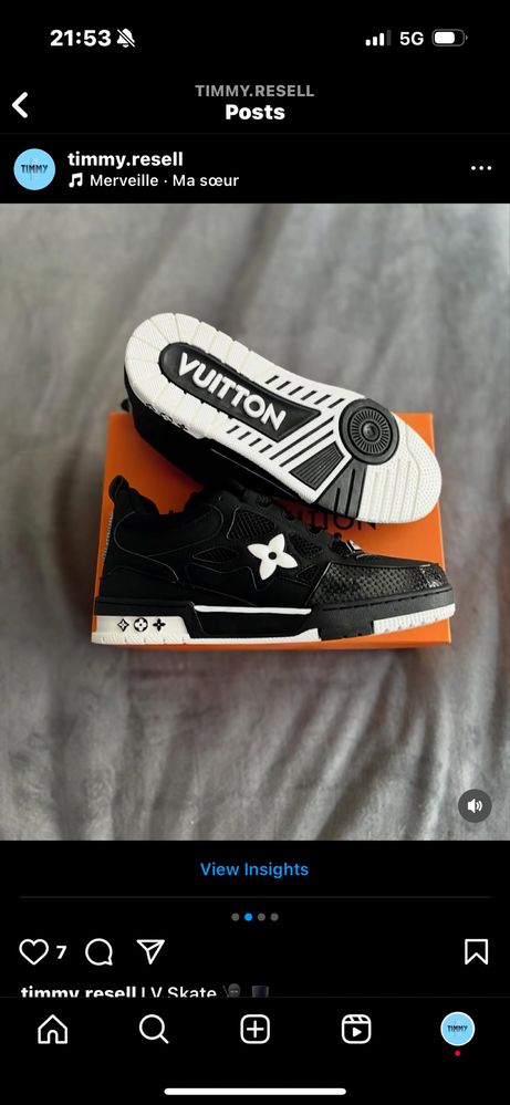 Louis Vuitton Skate