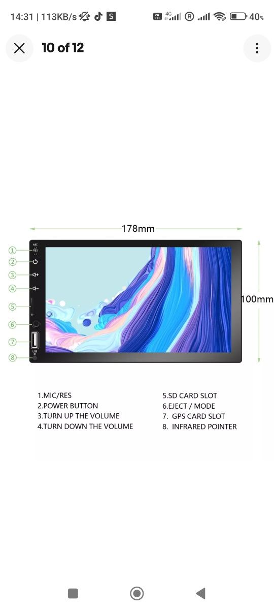 Navigatie opel mp5 player