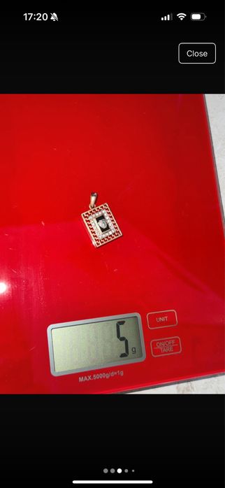 Pandativ din aur 14k Versace