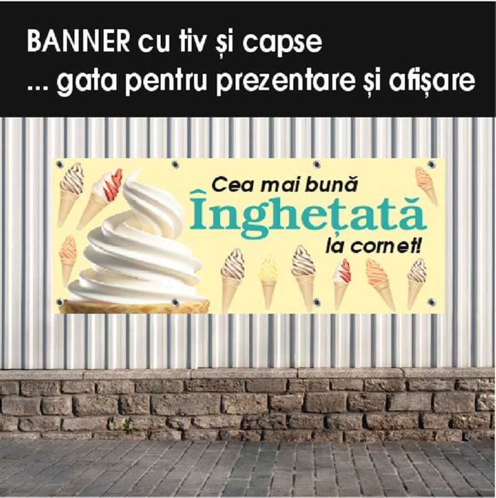 Bannere pentru orice business - alege un model potrivit pentru tine!