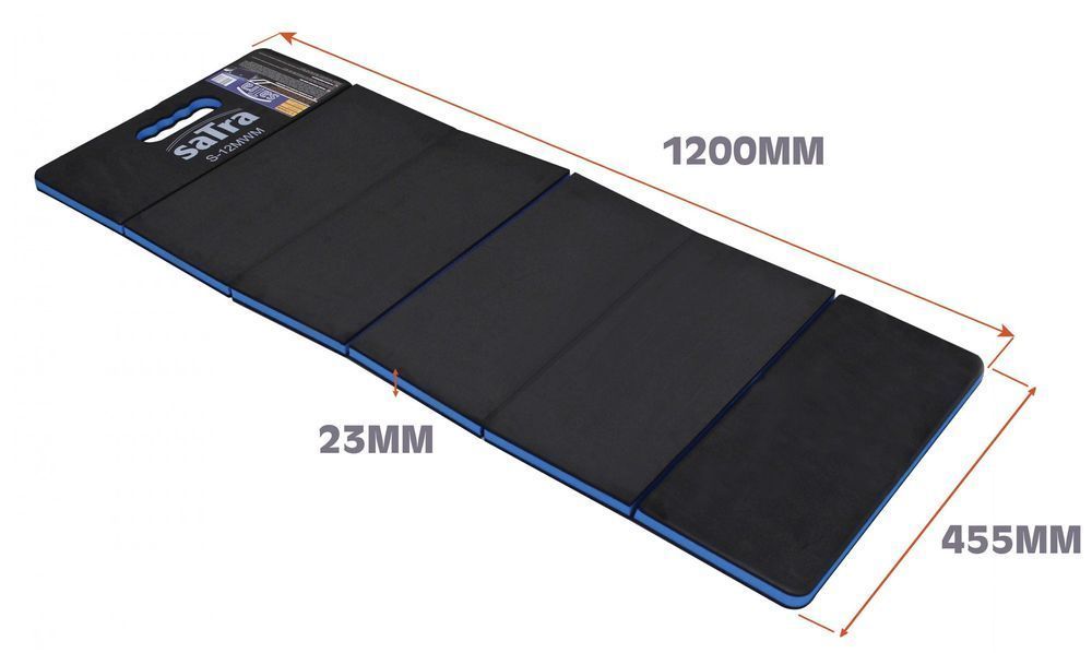 Covor saltea, pliabila de protectie din spuma pentru mecanici 1200 x 4