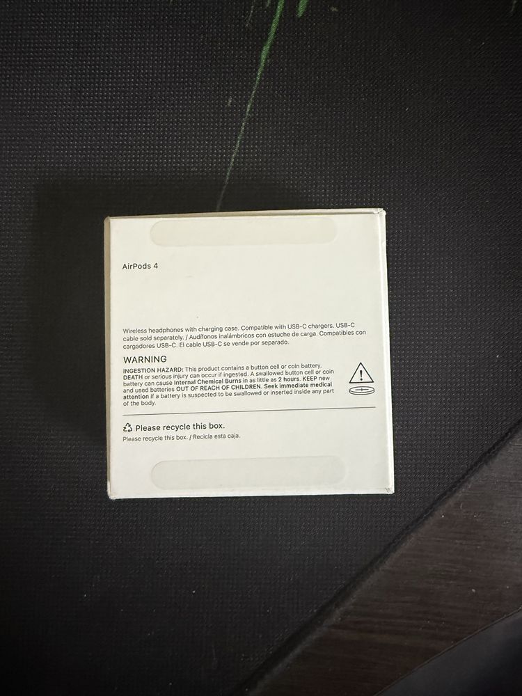 Airpods 4 новые