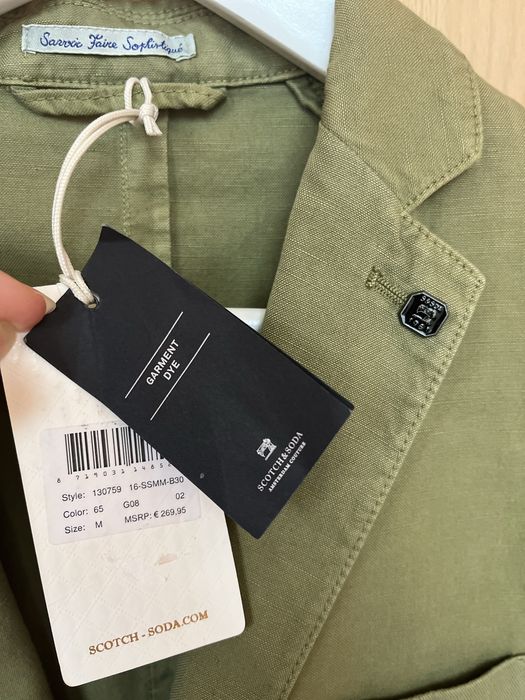 Мъжко сако Scotch and Soda, с етикет, 48M