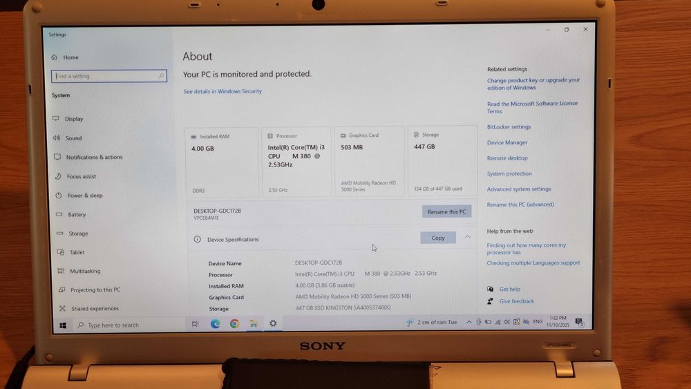 Pachet 3 Laptopuri SONY Vayo 7211M/HP 2000/ TREKSTOR C11B + 2TB CADOU