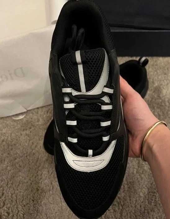40,41,42,43,44 DIOR B30 CLASSIC BLACK reflective/рефлектиращи