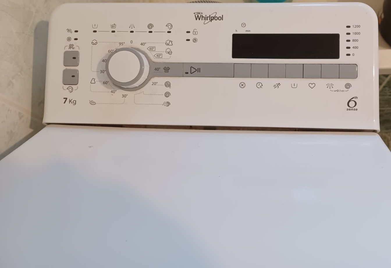 Masina de spalat rufe cu incarcare verticala Whirlpool
