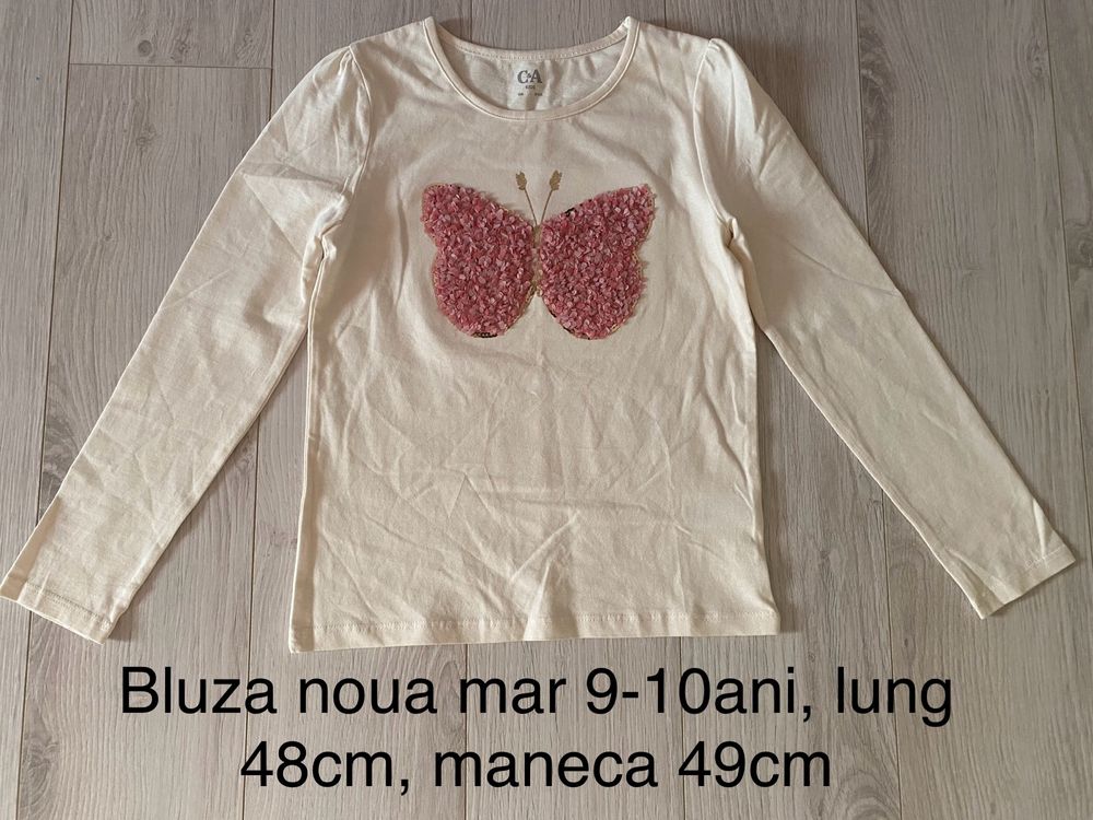 Set nou bluza si colanti, marimea 9-10ani