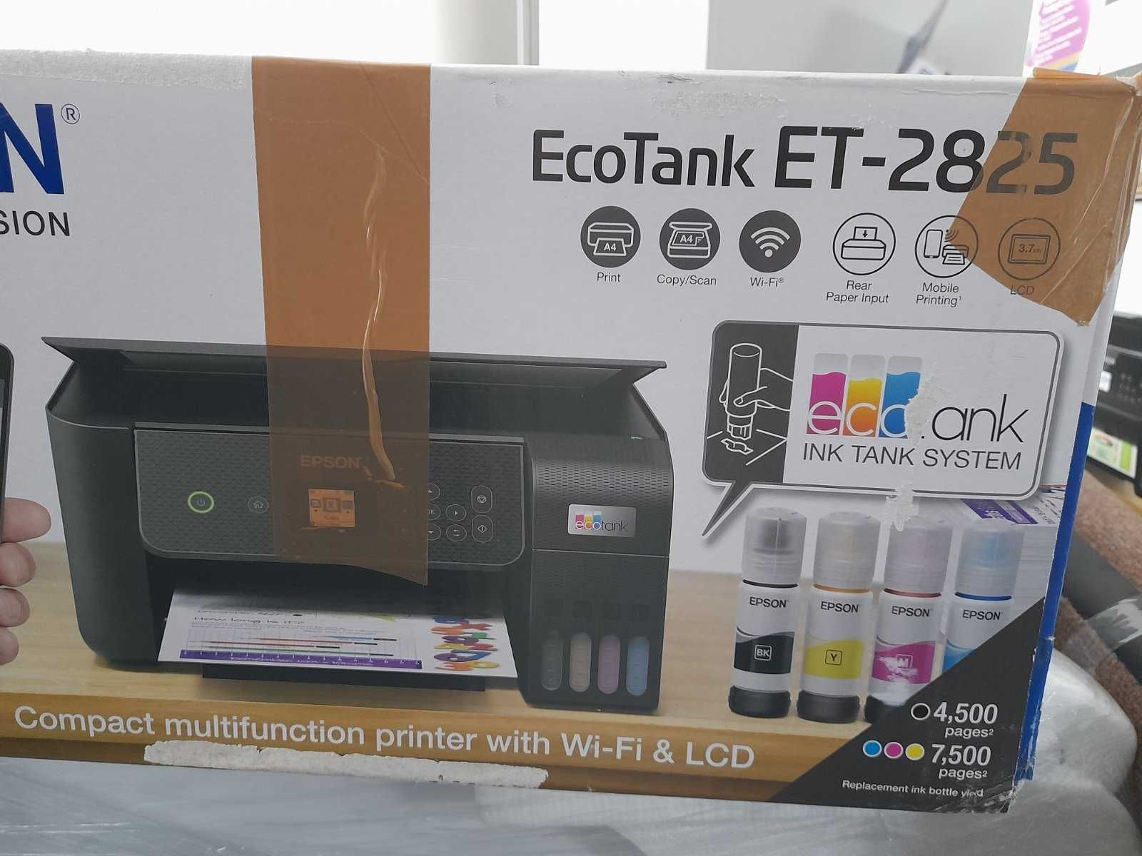 ЧИСТО НОВИ Epson Еcotank 2720,2850,2856 ,4700 , 4810(300лв) 2825 Wi Fi