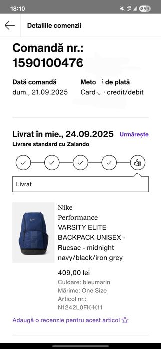 Ghiozdan nike elite