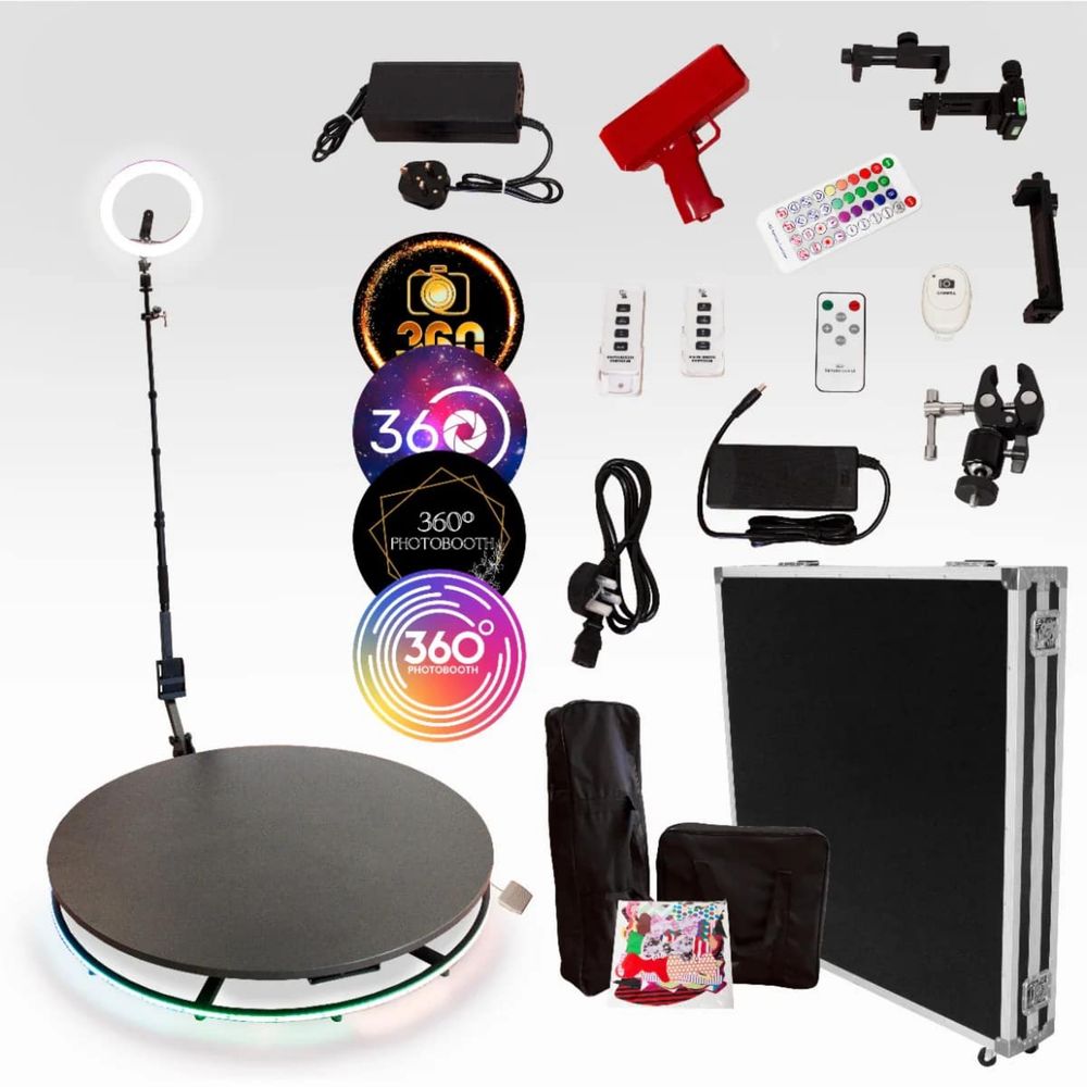 360° видео платформа с RGB LED