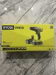 Mașină de găurit cu percuție RYOBI 18V + 2 acumulatori R18PD2-215G