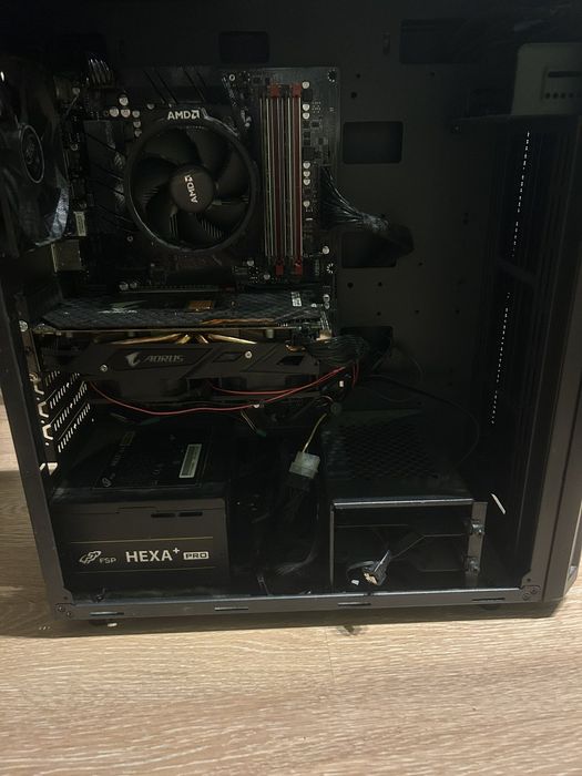 Геймърски Компютър Rx 570, Ryzen 5 1600, 16 GB DDR4