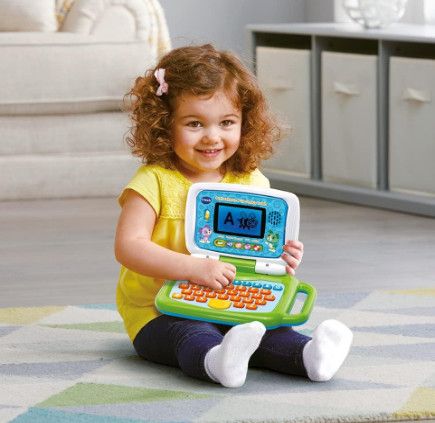 Детски образователен таблет VTech Ordi-P'tit Genius Touch, френска ве