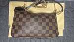 Geanta crossbody Louis Vuitton Eva cloth bag,maro,saculte,impecabila