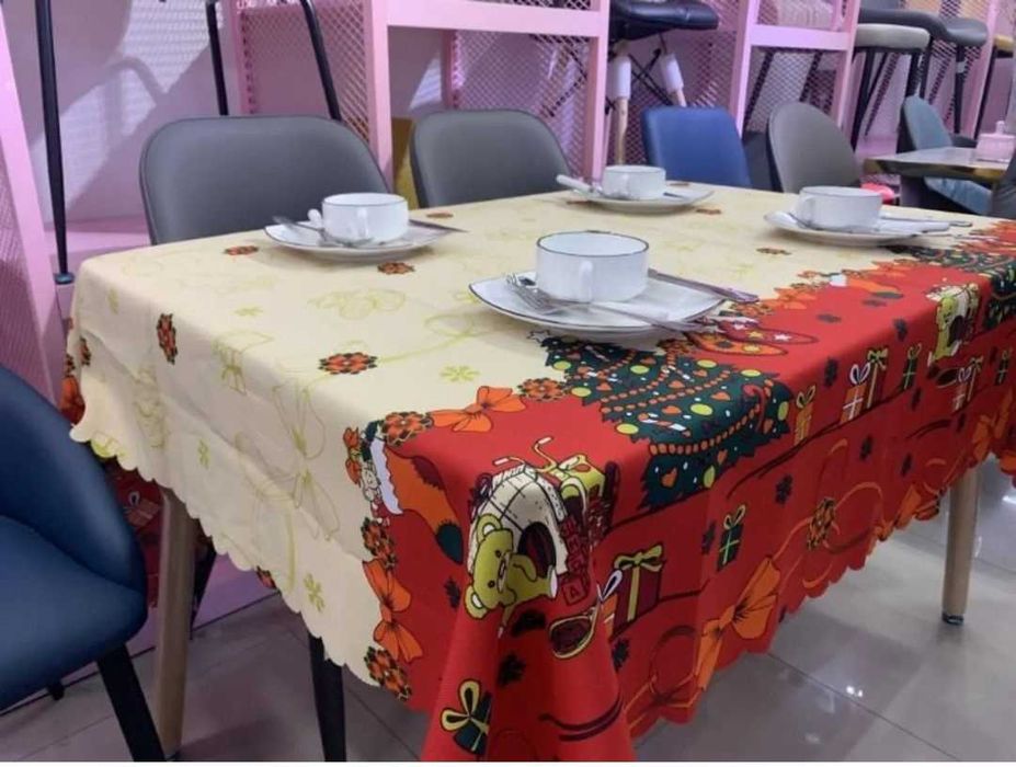 Скатерть новогодняя